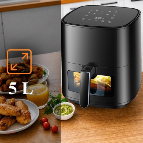 30x Frytkownica Beztłuszczowa Air Fryer 5L Frytownica 1500W 9 Programów Mocna