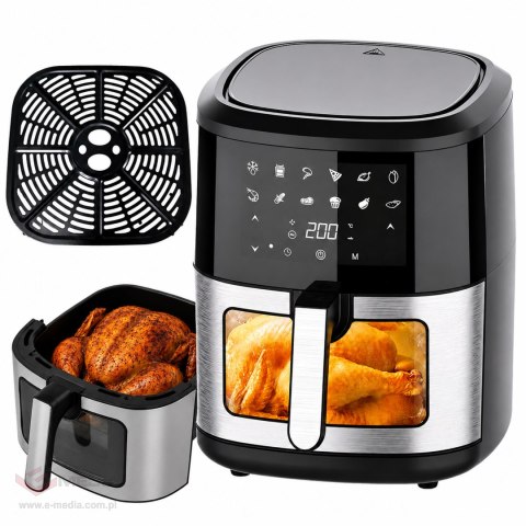 30x Frytkownica Beztłuszczowa Air Fryer 6L Frytownica 1500W 12 Programów Mocna