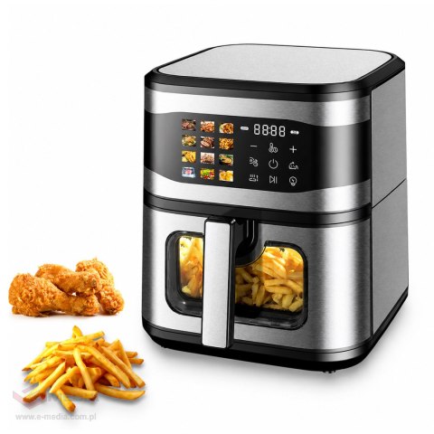 30x Frytkownica Beztłuszczowa Air Fryer 8L Frytownica 1700W 12 Programów Mocna