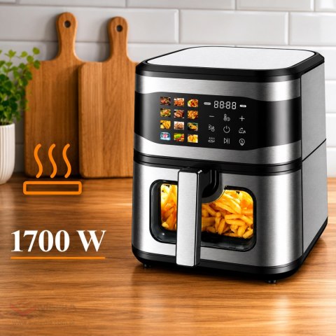 30x Frytkownica Beztłuszczowa Air Fryer 8L Frytownica 1700W 12 Programów Mocna
