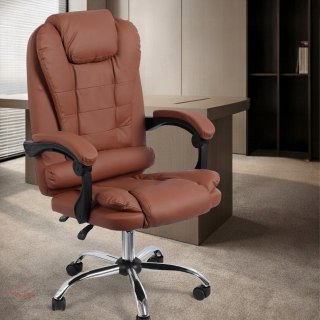 Fotel Biurowy Krzesło Biurowe Obrotowy Ergonomiczny do Biura Gabinetu