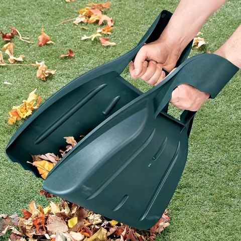 160x Zgarniacz Zbieracz Liści Plastikowe Grabie do Trawy do Ogrodu Chwytak Duże