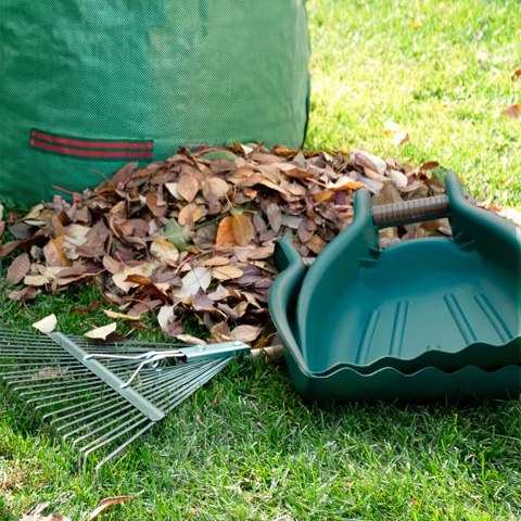 160x Zgarniacz Zbieracz Liści Plastikowe Grabie do Trawy do Ogrodu Chwytak Duże