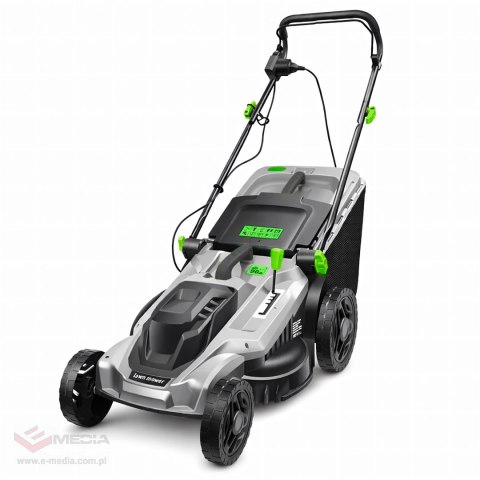 20x Kosiarka Elektryczna Lekka Mocna do Koszenia Trawy Duży Kosz 50L 2400W 43cm