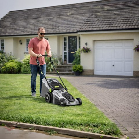 20x Kosiarka Elektryczna Lekka Mocna do Koszenia Trawy Duży Kosz 50L 2400W 43cm