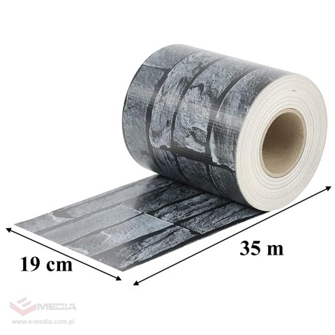 336 x Taśma Ogrodzeniowa 19cm x 35m Osłona Panelowa na Ogrodzenie Płot UV Stone