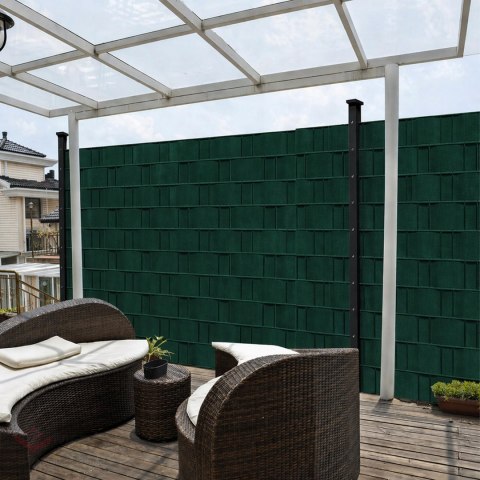 336 x Taśma Ogrodzeniowa 19cm x 35m Osłona Panelowa na Ogrodzenie Płot UV Zielona