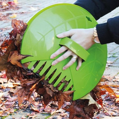 432x Zgarniacz Zbieracz Liści Plastikowe Grabie do Trawy do Ogrodu Chwytak