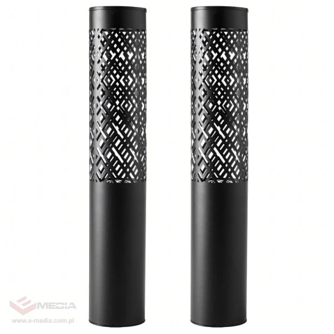 88x Lampa Ogrodowa Solarna Wbijana Słupek 71cm Dekoracyjna Pochodnia Latarnia 2szt.