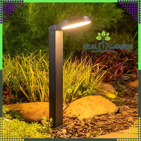 Lampa LED 18W Ogrodowa Nowoczesna 60cm Zewnętrzna Słupek Stojąca Okrągła