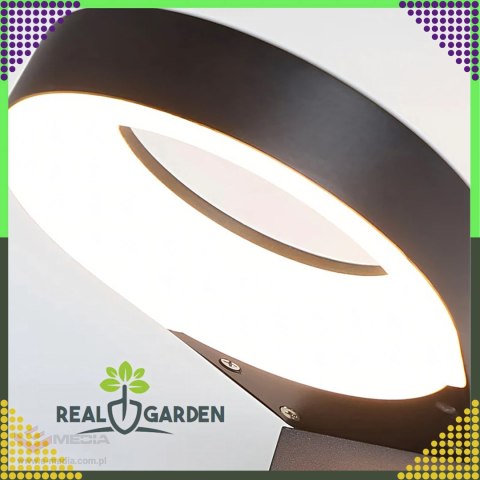 Lampa LED 18W Ogrodowa Nowoczesna 60cm Zewnętrzna Słupek Stojąca Okrągła