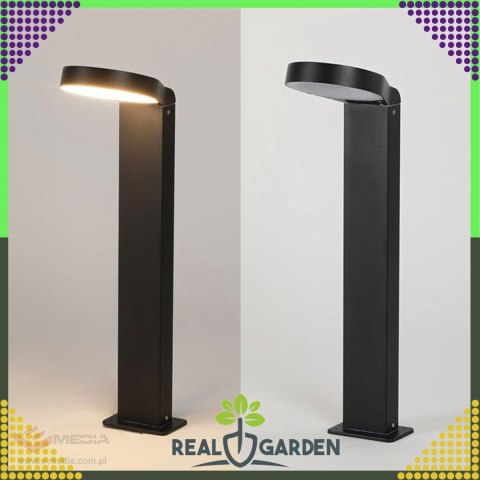 Lampa LED 18W Ogrodowa Nowoczesna 60cm Zewnętrzna Słupek Stojąca Okrągła