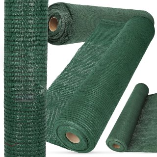 Siatka Cieniująca 1,5x50m 180G Maskująca Osłona Ogrodzenie Płot 100 Opasek