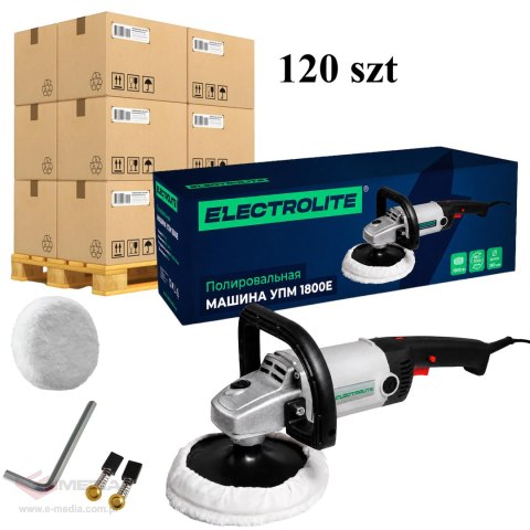120x Szlifierka Polerka Samochodowa Uniwersalna 1800W Regulacja Obrotów 600-3000 RPM 180 mm
