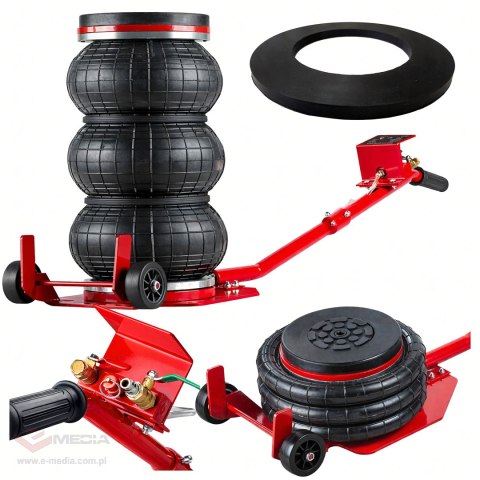 54 x Podnośnik Pneumatyczny Lewarek Samochodowy 15-40cm Bałwanek Poduszka 3,5T