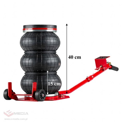 54 x Podnośnik Pneumatyczny Lewarek Samochodowy 15-40cm Bałwanek Poduszka 3,5T