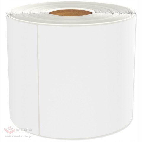 Paleta 1008 szt Rolek Etykiety Samoprzylepne Białe 100x150 mm Perforacja Rolka