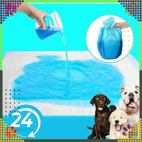 Podkłady Maty Higieniczne dla Psa do Nauki Sikania Xl 40x60cm Grube 20 szt NIEBIESKIE