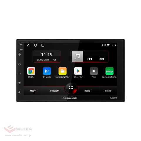 Radio Samochodowe Kruger&Matz KM2010 CarPlay/AndroidAuto