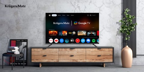 Telewizor Kruger&Matz 58" UHD smart DVB-T2/S2 H.265 Hevc