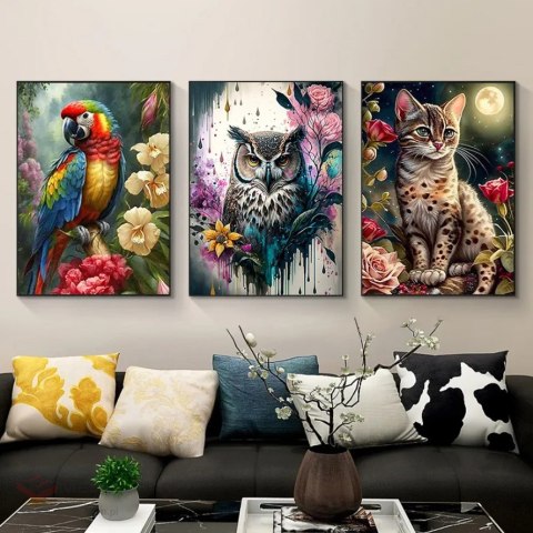 DREWNIANA RAMKA SOSNOWA DO HAFTU DIAMENTOWEGO DIAMOND PAINTING 30X40