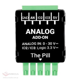 Moduł analogowy SHELLY 0-30V dodatek do Shelly Pill