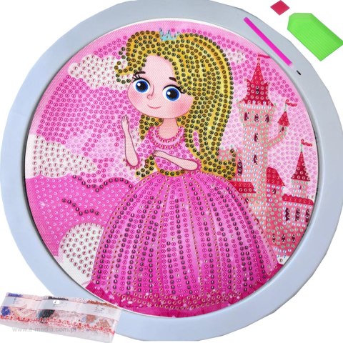 HAFT DIAMENTOWY 20x20 DIAMOND PAINTING MOZAIKA DIAMENTOWA OBRAZ Z RAMKĄ