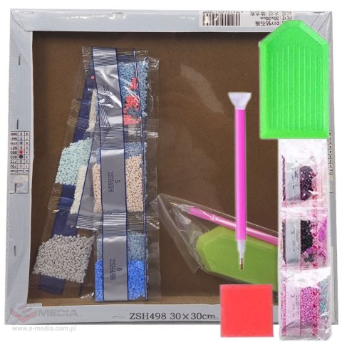 HAFT DIAMENTOWY 30x30 DIAMOND PAINTING MOZAIKA DIAMENTOWA OBRAZ ANIME