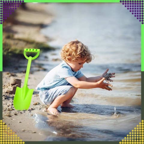 Łopatka Łopata Szpadel do Piasku na Plażę Piaskownice Mocna duża 51 cm