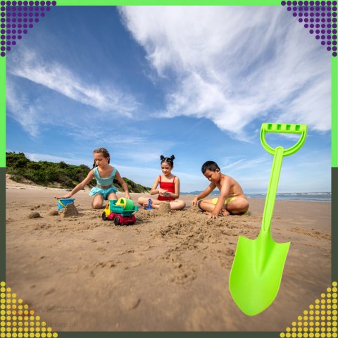 Łopatka Łopata Szpadel do Piasku na Plażę Piaskownice Mocna duża XXL 64 cm