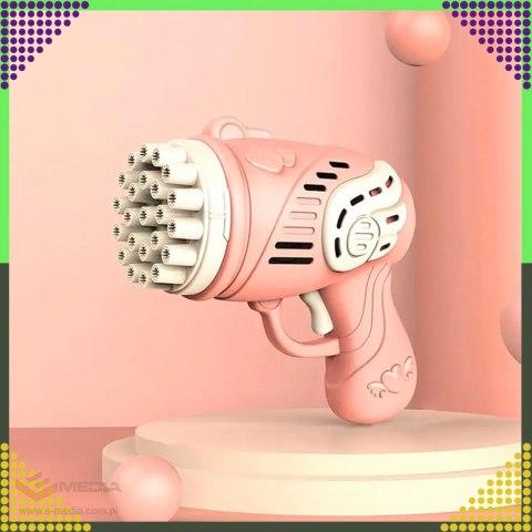 Pistolet na Bańki Maszyna do Baniek Mydlanych Generator Akcesoria Płyn