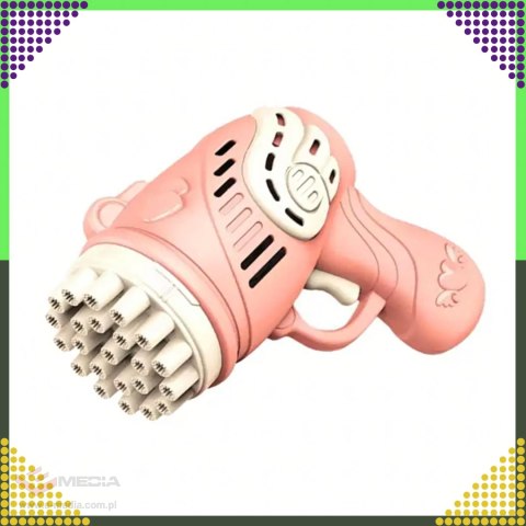Pistolet na Bańki Maszyna do Baniek Mydlanych Generator Akcesoria Płyn