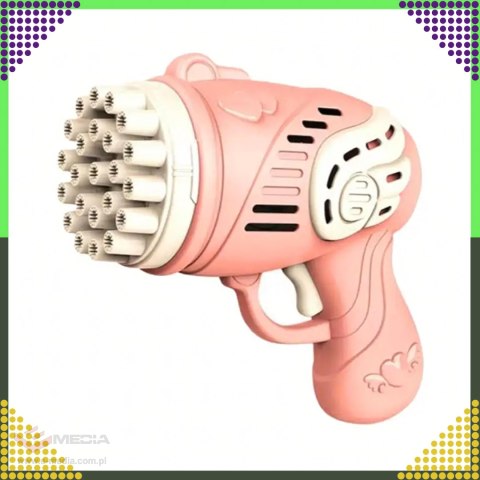 Pistolet na Bańki Maszyna do Baniek Mydlanych Generator Akcesoria Płyn