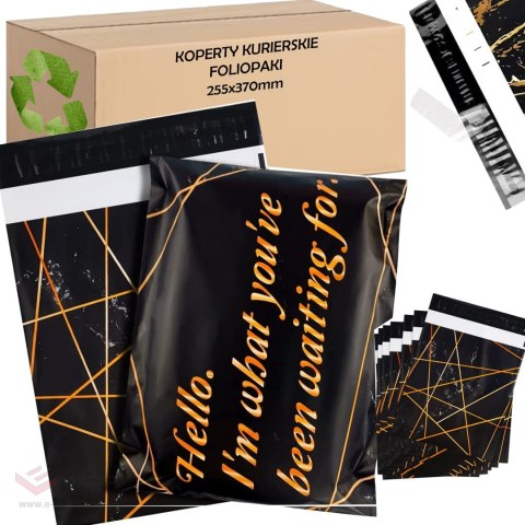 FOLIOPAKI KURIERSKIE MOCNE KOPERTY FOLIOWE 255x370 FOR YOU 50szt
