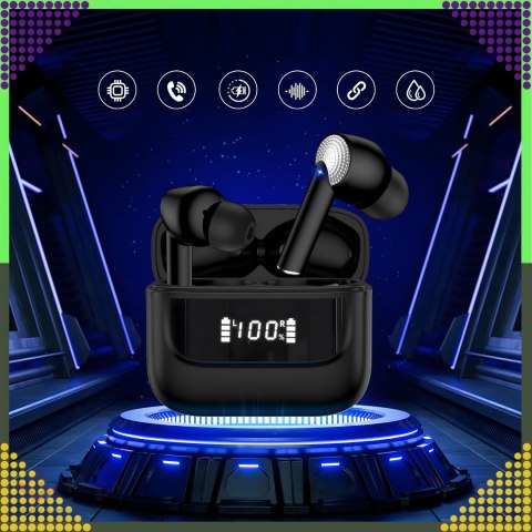 Słuchawki Bezprzewodowe Bluetooth Sportowe do Biegania Powerbank Mikrofon