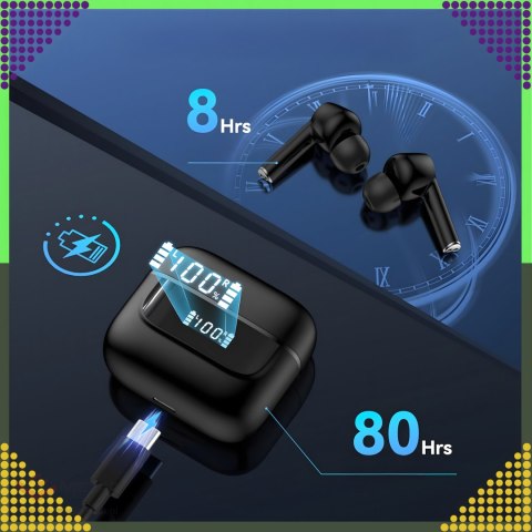 Słuchawki Bezprzewodowe Bluetooth Sportowe do Biegania Powerbank Mikrofon