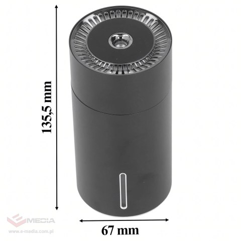 Nawilżacz Powietrza Samochodowy Mini Dyfuzor Zapachowy USB Mgiełka