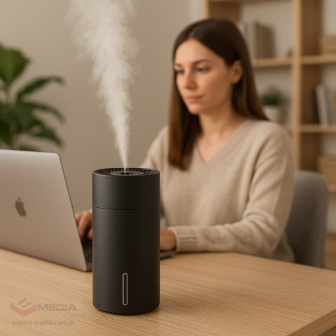 Nawilżacz Powietrza Samochodowy Mini Dyfuzor Zapachowy USB Mgiełka