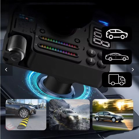 Transmiter Samochodowy Nadajnik Radio Fm Bluetooth 5.3 PD 30W Ładowarka