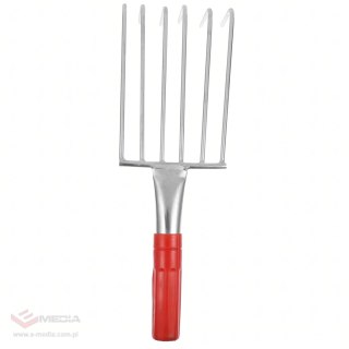 Grabki Ogrodowe Ogrodnicze Metalowe Pazurki do Grabienia Spulchniania 6 Zębne 32 cm