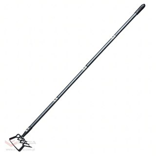 Motyka z Metalowym Trzonkiem Grabie Ogrodowe 4 Sekcyjna z Pazurkami 160cm