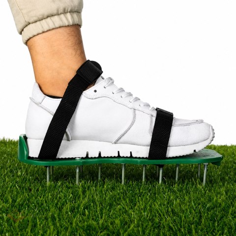Aerator Nakładki Buty z Kolcami do Napowietrzania Gleby Nakłuwacz Trawnika