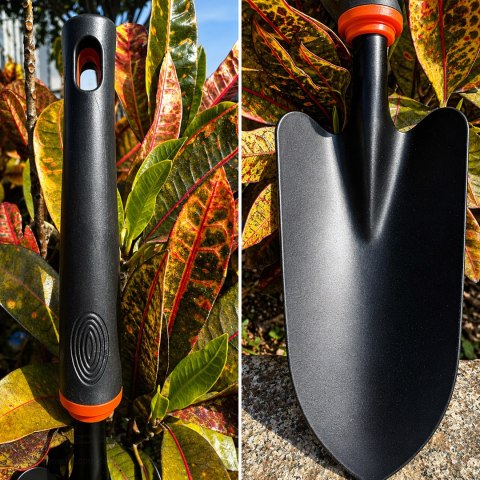 Łopatka Ogrodowa Metalowa Szeroka do Przesadzania Sadzenia Roślin 31 cm