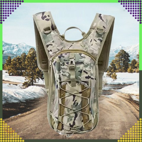 Plecak Rowerowy Górski Hydracyjny z Bukłakiem na Wodę 3L Survivalowy