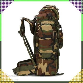 Plecak Taktyczny Wojskowy Militarny Turystyczny Survivalowy Górski Duży 65L