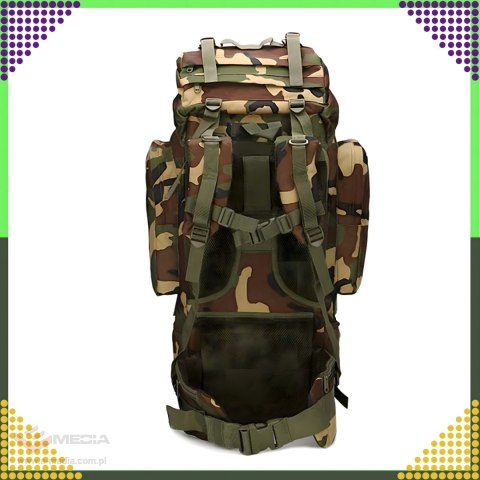 Plecak Taktyczny Wojskowy Militarny Turystyczny Survivalowy Górski Duży 65L