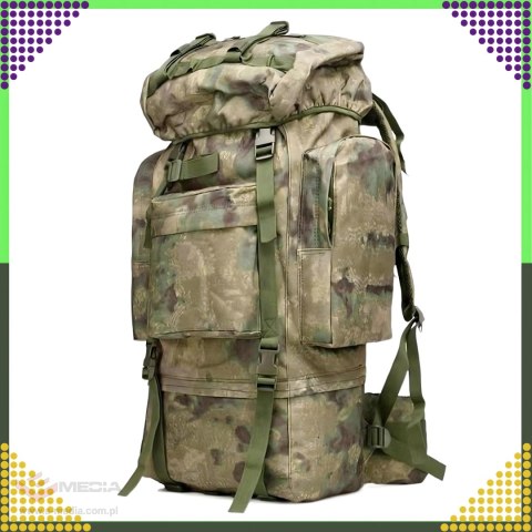 Plecak Taktyczny Wojskowy Militarny Turystyczny Survivalowy Górski Duży 65L