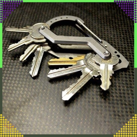 Brelok Breloczek Karabińczyk do Kluczy Wielofunkcyjny Survival Multi-Tool