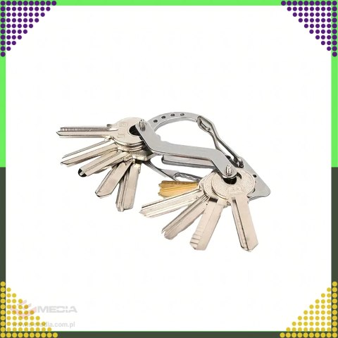 Brelok Breloczek Karabińczyk do Kluczy Wielofunkcyjny Survival Multi-Tool