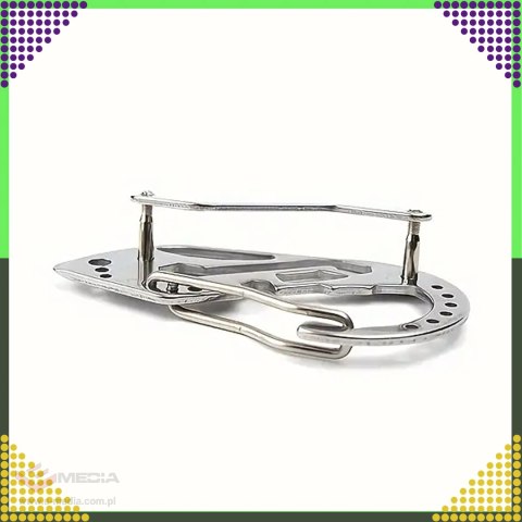 Brelok Breloczek Karabińczyk do Kluczy Wielofunkcyjny Survival Multi-Tool